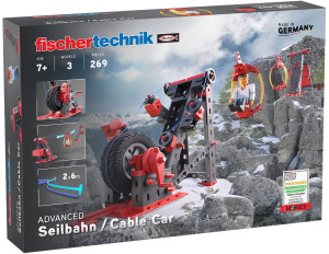 Fischertechnik zestaw konstrukcyjny kolejka linowa, cable car