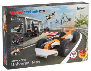 zestaw edukacyjny uniwersalny 10 modeli 375 el. Fischertechnik Uniwersal Max
