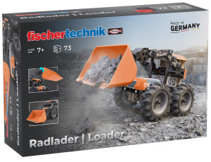 Fischertechnik klocki konstrukcyjne ładowarka 73 elementy