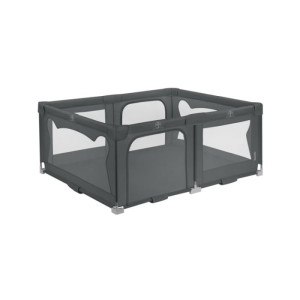 Lionelo Florence Easy Fold składany kojec dziecięcy 151 x 185 cm-Grey Graphite