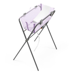 Stokke Flexi Bath Zestaw - wanienka + wkładka + stojak-Lavender