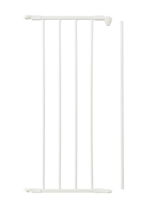 Baby Dan, Rozszerzenie bramek FLEX M, L, XL - 33 cm-Biały