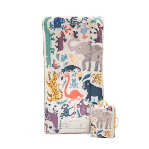 Stokke Jetkids CloudSleeper New - dmuchane łóżeczko dziecięce-Animal Family