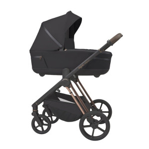 Espiro Miloo 2.0 - wózek głęboko-spacerowy 2w1-310 Diamond Black