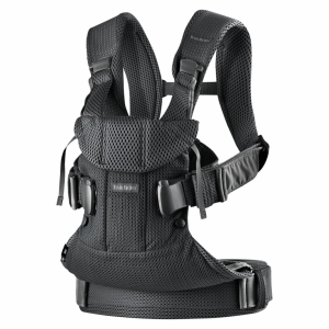 BabyBjorn, One Air - nosidełko ergonomiczne-Czarny