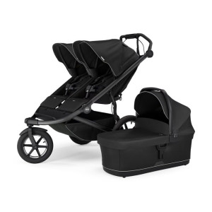Thule Urban Glide 3 Double - wózek terenowy dla dwójki dzieci w różnym wieku-Czarny