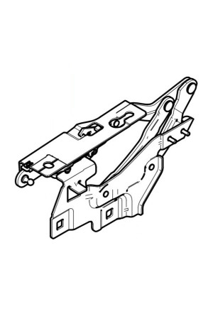 Original Polestar Scharnier Motorhaube links 31108730