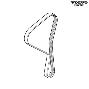 Original Volvo Zahnriemen 31401332