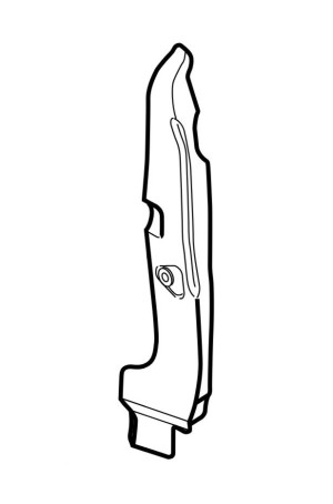 Original Volvo XC60 (2009-2017) Dichtung Kotflügel links 31666000
