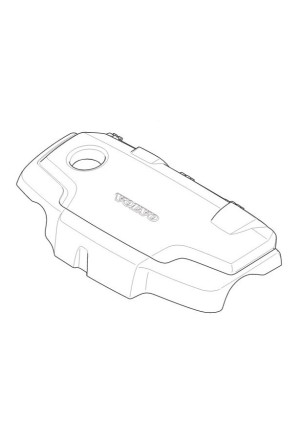 Original Volvo Motorabdeckung 30757535