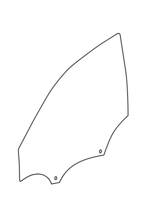 Original Volvo C40 (ab 2022) Seitenscheibe vorne rechts temperiertes Glas 321...