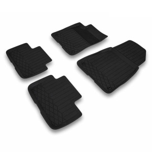 Original Polestar 2 Fußmattensatz Gummi 32357445