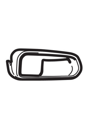 Original Volvo XC60 (2014-2017) Endrohrblende rechts 31425019