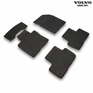 Original Volvo XC60 (ab 2018) Fußmattensatz Gummi Farbe Charcoal 32332378