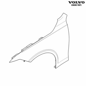 Original Volvo V90CC Kotflügel vorne links 32277177