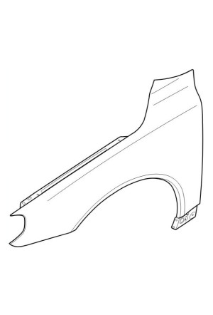 Original Volvo S80 (2007-2016) V70 (2008-2016) Kotflügel vorne rechts 31294001