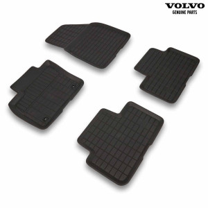 Original Volvo XC40 Recharge Fußmattensatz Gummi Charcoal 32357809