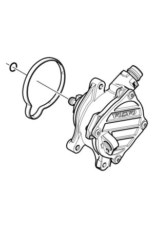 Original Volvo Unterdruckpumpe Bremsanlage 31375107