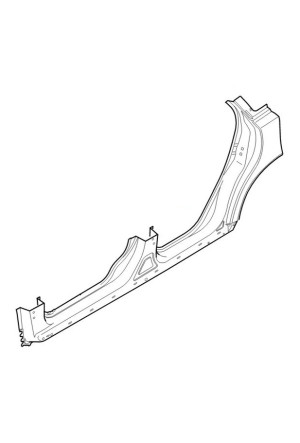 Original Volvo S40 (2004-2012) Schweller rechts 31265864