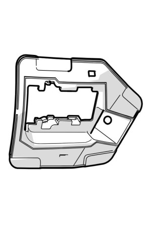 Original Polestar 4 Konsole Stoßstange vorne links 80009504