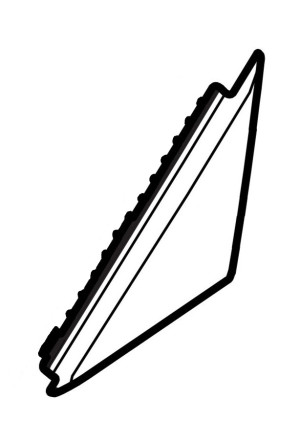 Original Polestar 2 Verkleidung A-Säule Spiegeldreieck Fahrertür links 31672587