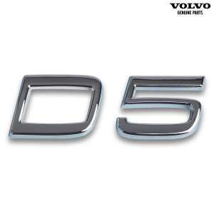 Original Volvo D5 Emblem Heckklappe 31333646