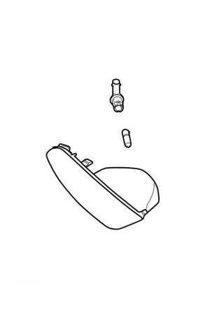 Original Volvo V40 V40CC (2013-2019) Nebelschlussleuchte links 31395550