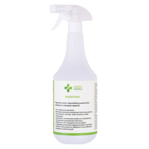 Alpinus Medica Sensifomil 1L - gotowy do użycia płyn do dezynfekcji powierzchni ze spryskiwaczem spieniającym