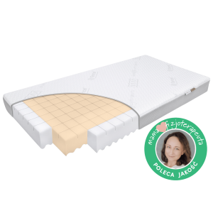 Materac 140x70 Fizjomax® Baby Poleca Mama Fizjoterapeuta