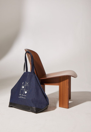 Tasche aus Jeansstoff