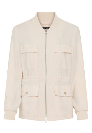 Blouson-Jacke aus Shiny Twill