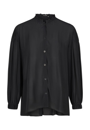 Bluse aus Viskose Chiffon