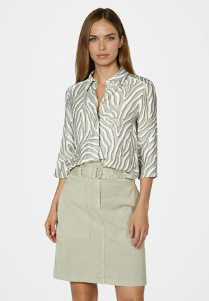 Bluse mit Print