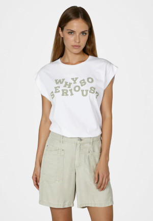 Shirt mit appliziertem Wording