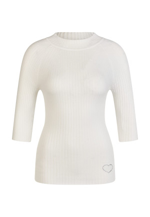Turtle Neck Rippenpulli