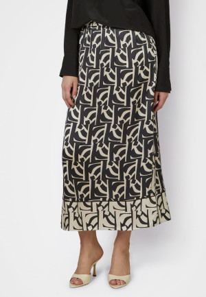 Rock mit grafischem Print