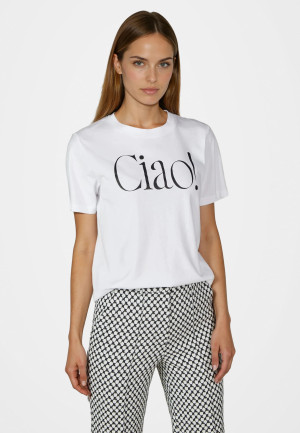 Shirt mit Pigmentprint