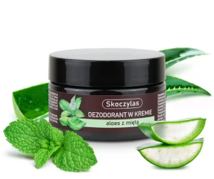 DEZODORANT w kremie aloes z miętą (bez soli aluminium) - 60 ml - Marek Skoczylas