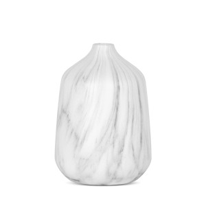 Wazon dekoracyjny MIJA kremowy Ø 17 x 23 cm dolomit