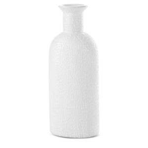 Wazon ceramiczny RISO biały 16x11x40 cm