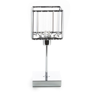 Lampa SALY transparentna z kryształkami Ø13x31 cm
