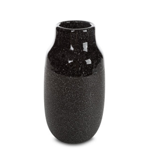 Wazon dekoracyjny MANDI stalowy Ø14x21 cm ceramika granit