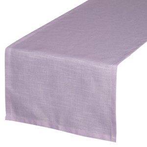 Bieżnik poliester 40x140 cm jasnofioletowy SUMMER 11 Eurofirany na stół