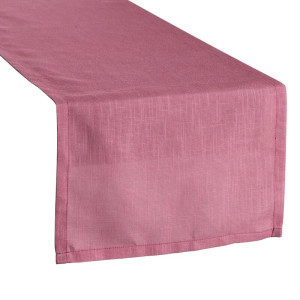 Bieżnik poliester 40x140 cm ciemnoróżowy SUMMER 6 Eurofirany na stół