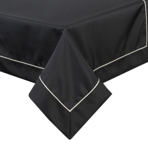Obrus DORITA 145x280 czarny