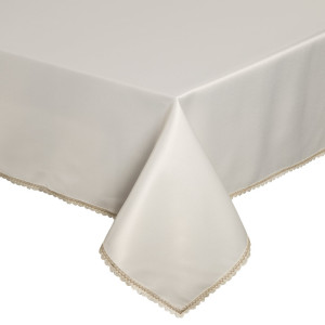 Obrus LACE 140x220 kremowy