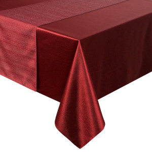 Ozdoba świąteczna GLAMO 140x220 bordowa
