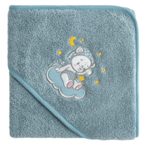 Ręcznik DZIECIĘCY BABY75 100x100 niebieski