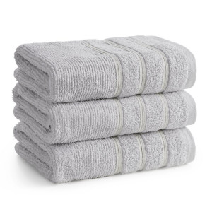 Ręcznik AMIRA 02 50x90 srebrny