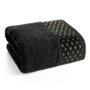 Ręcznik LUIZA 06 70x140 czarny